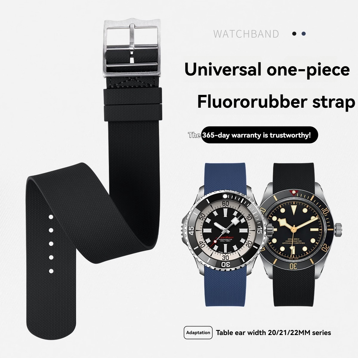Nylon Nato Strap - 20mm 21mm 22mm 튜더 오메가 유니버설