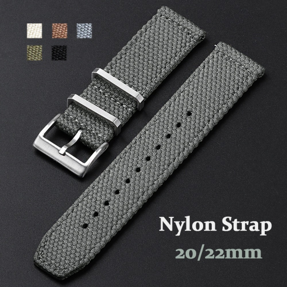 Nylon Nato Strap - 화웨이 나일론 캔버스 팔찌 남성 여성