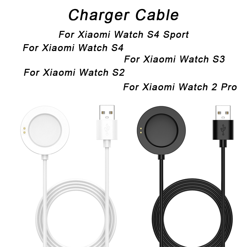 Xiaomi Smartwatch S4 Accessories - 자석 충전기 100cm USB 케이블 샤오미