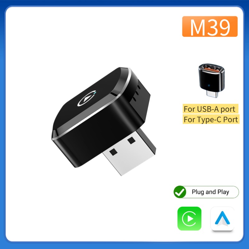 Smartwatch Universal - CarPlay 안드로이드 오토 무선 어댑터 USB