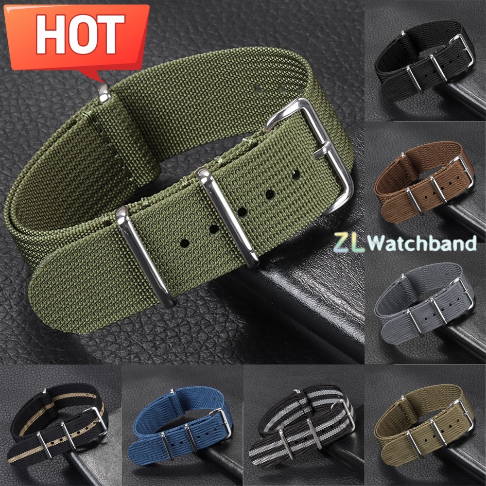 Nylon Nato Strap - 새로운 골지 나일론 시계 밴드 18mm