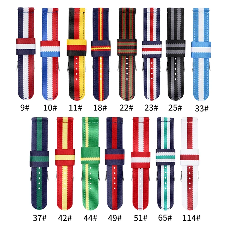 Nylon Nato Strap - 삼성 갤럭시 시계 6 4 5