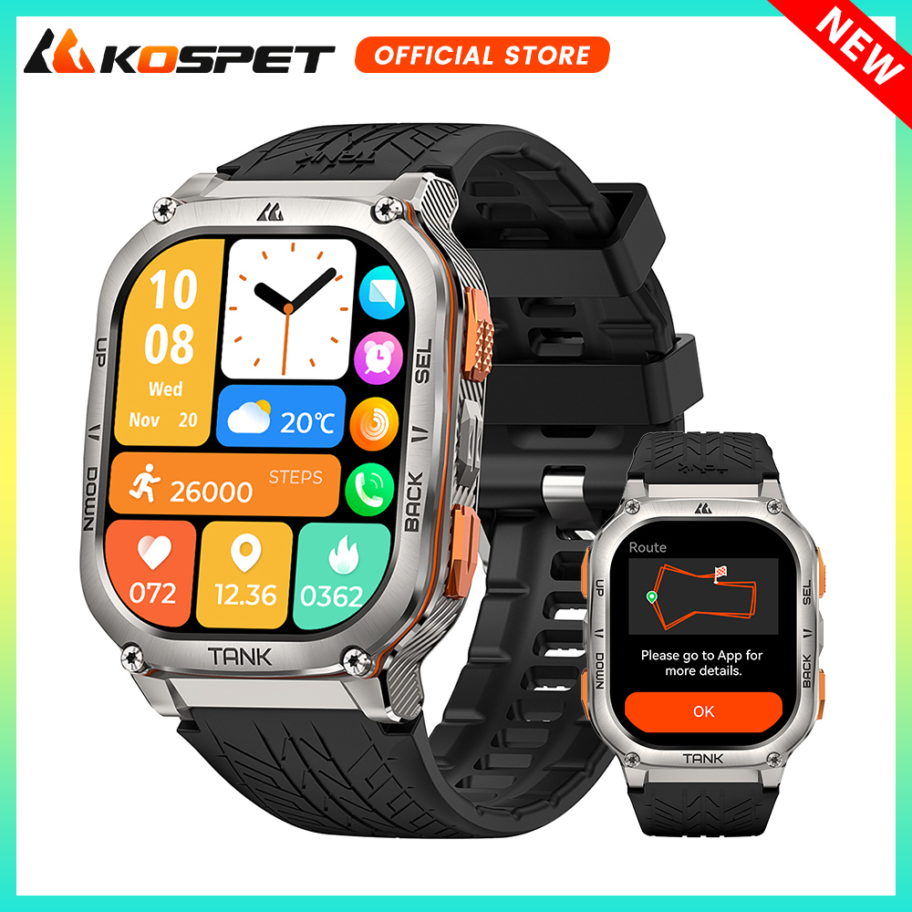 Smartwatch X2 - KOSPET TANK M3 울트라 GPS 스마트