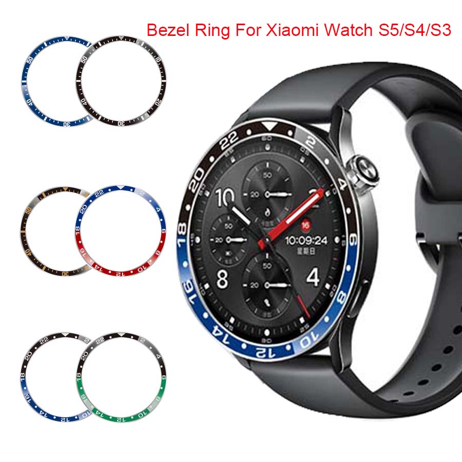 샤오미 스마트워치 S5 S4 S3용 메탈 베젤 링, 미 - Xiaomi Smartwatch S4 Accessories 리뷰 및 가격