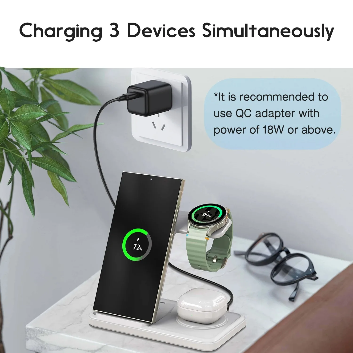 삼성 S25 S24 S23 S22 갤럭시 워치 8 7  - Watch Charger Cable 리뷰 및 가격