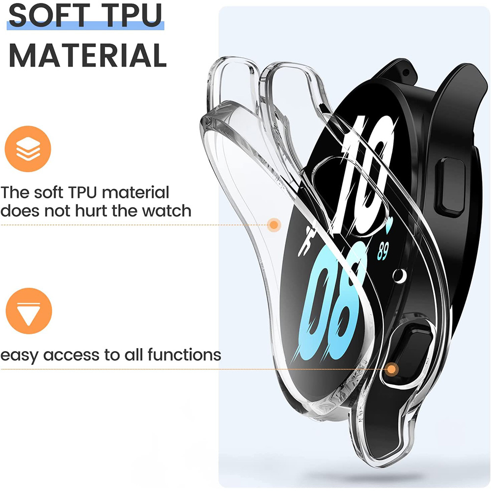 삼성 갤럭시 시계 4 5 6 40mm 44mm 커버 커 - Accessories For Galaxy Watch 5 리뷰 및 가격