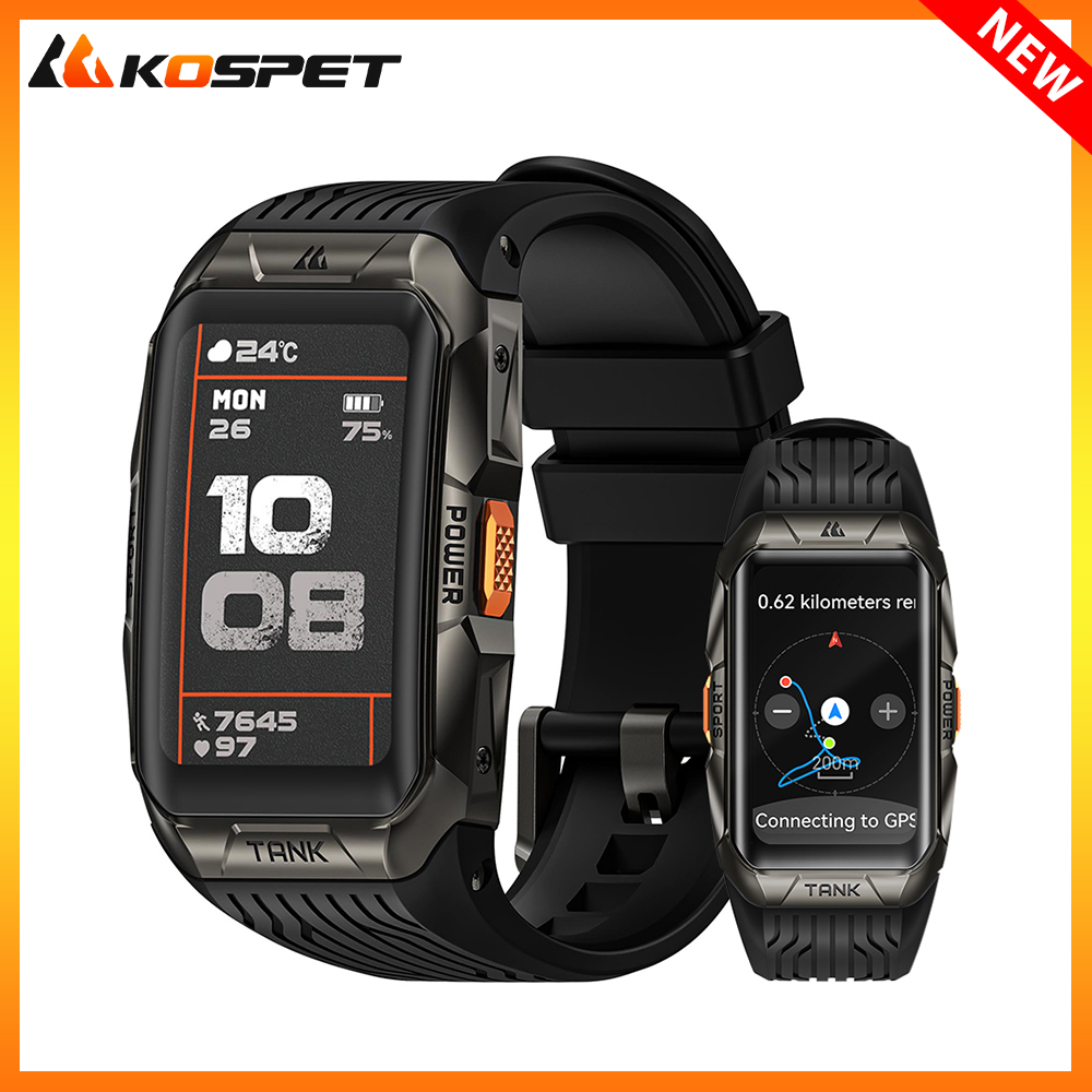 2025 KOSPET TANK X2 남성용 울트라 스마 - Smartwatch X2 리뷰 및 가격