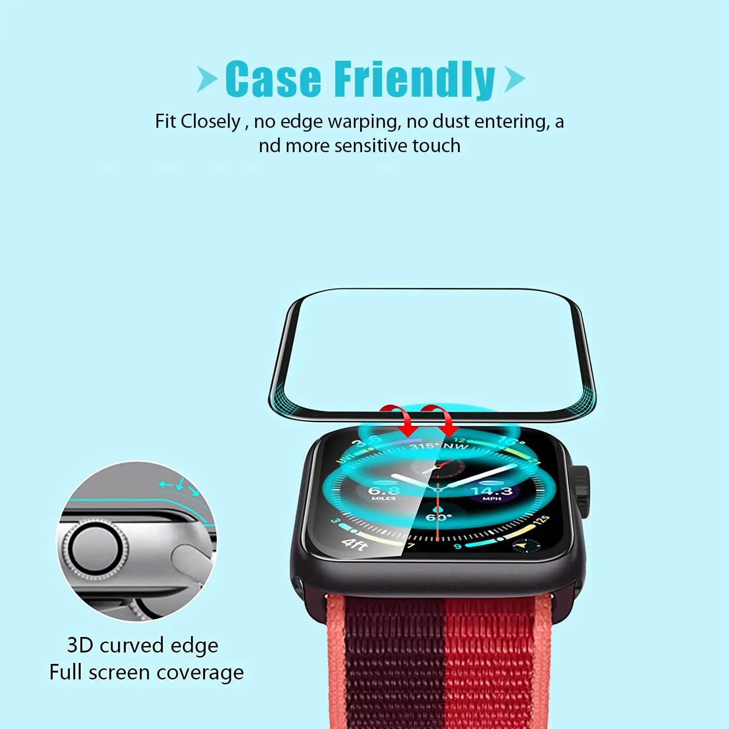 애플워치9 8 7 6 5 4 3 SE 시리즈 38mm  - Apple Smartwatch Accessories 리뷰 및 가격