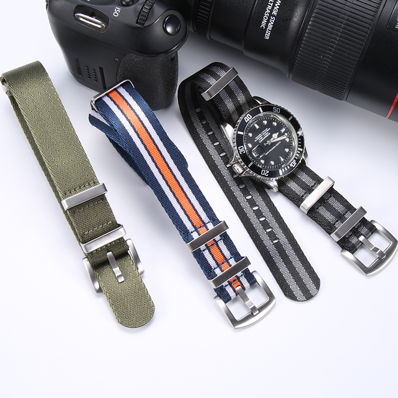 오메가/롤렉스/세이코 시계 밴드 액세서리 용 하이 엔드 - Nylon Nato Strap 리뷰 및 가격