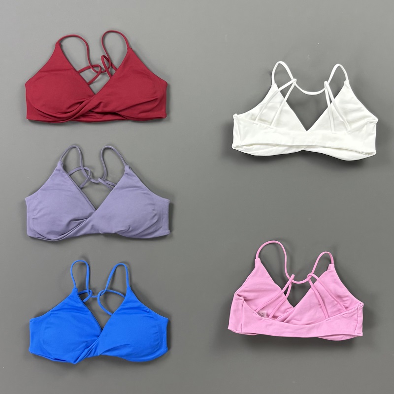 비전 여성 스포츠 브라 V넥 트위스트 프론트 얇은 스트 - Rugged Sport Strap 리뷰 및 가격