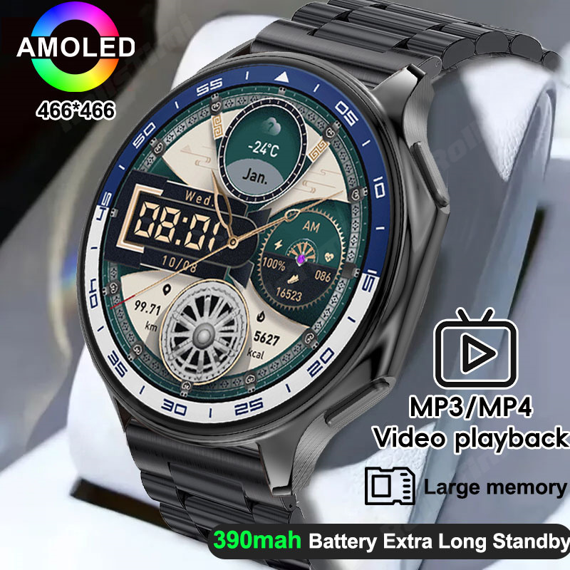 1.43 AMOLED 스마트 시계 3D 서라운드 비전  - Smartwatch X 리뷰 및 가격