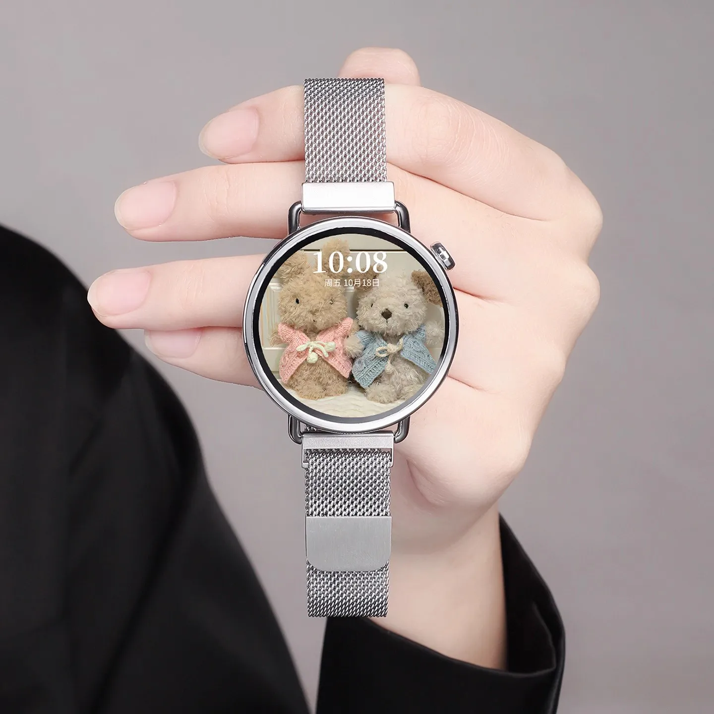 샤오미 워치 S4 41mm용 18mm 밀라니즈 루프 스 - Xiaomi Smartwatch S4 Accessories 리뷰 및 가격