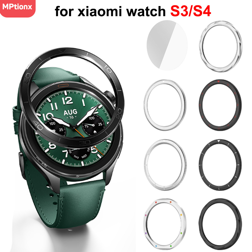 Xiaomi Watch S4/S3 용 금속 베젤 링 X - Xiaomi Smartwatch S3 Accessories 리뷰 및 가격