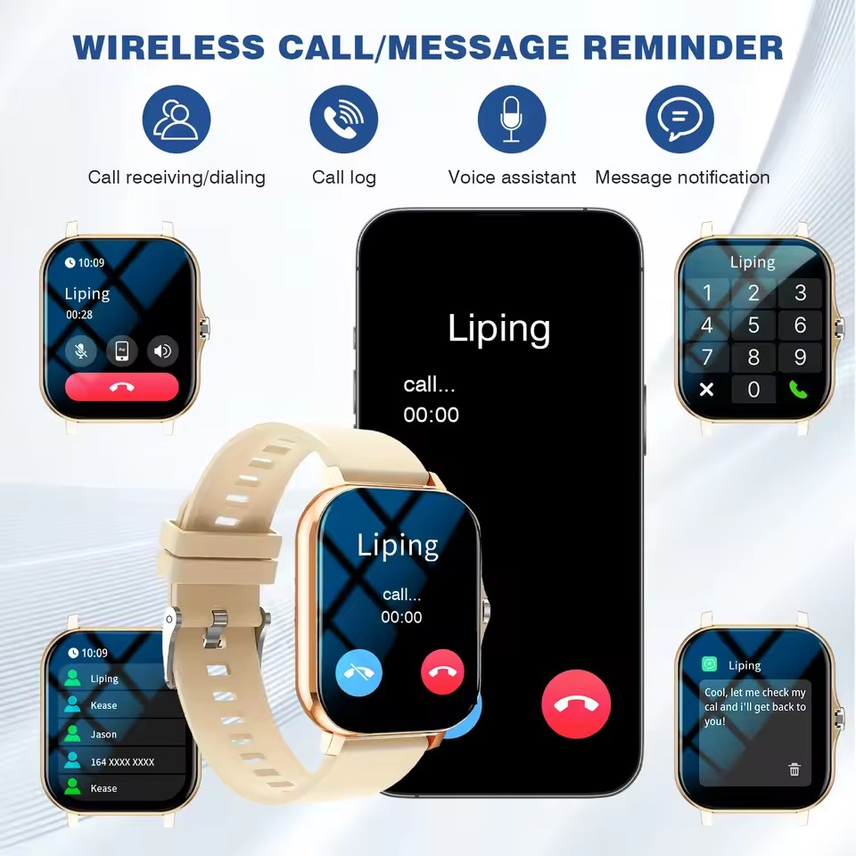 2026 새로운 블루투스 통화 스마트 시계 정보 푸시  - Smartwatch Face 리뷰 및 가격