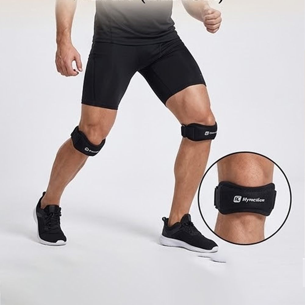 2PCS 슬개골 보호대 조절 가능한 실리카겔 무릎 힘줄 - Rugged Sport Strap 리뷰 및 가격