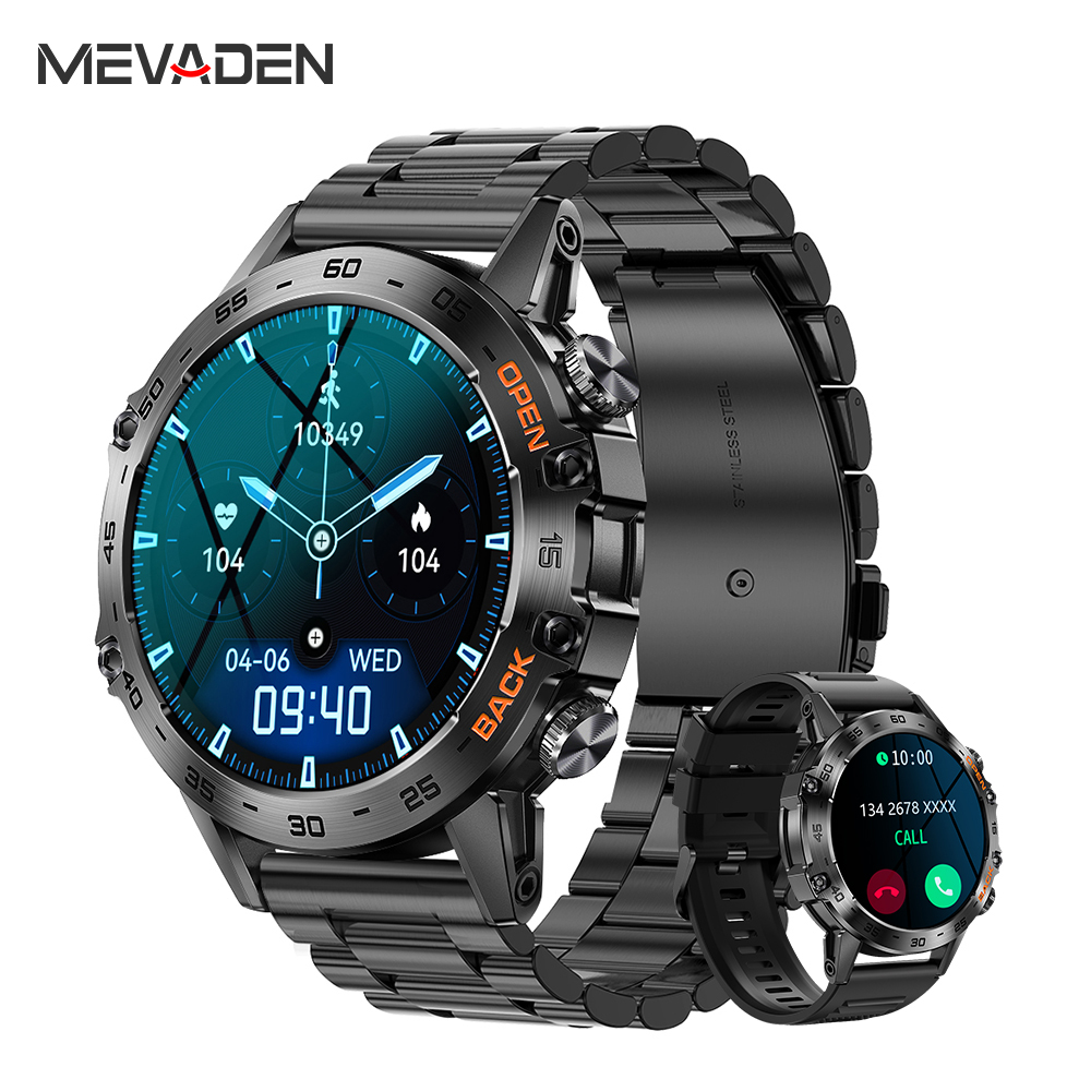 MEVADEN 스틸 1.39인치 남성용 고급 스마트워치 - Smartwatch Faces 리뷰 및 가격