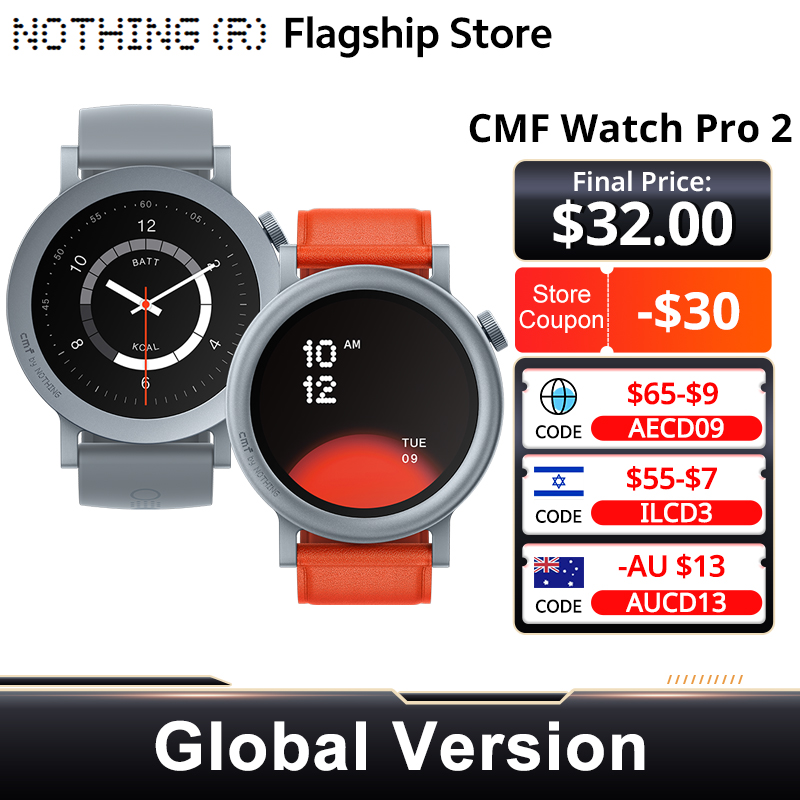Nothing 글로벌 버전 워치 프로 2 블루투스 통화 - Smartwatch X 리뷰 및 가격
