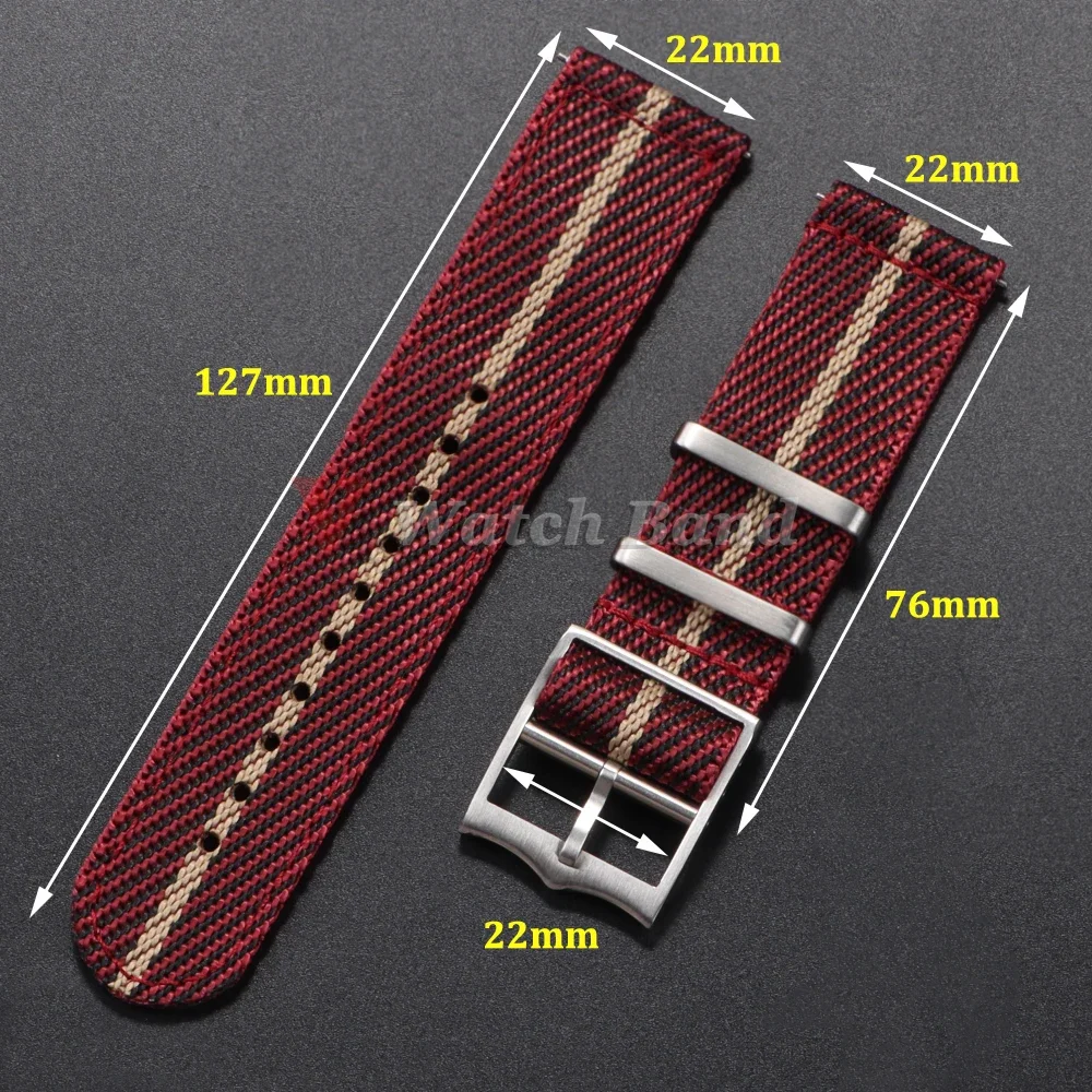 오메가 시계 밴드 용 튜더 용 20 22mm 나일론 스 - Nylon Nato Strap 리뷰 및 가격