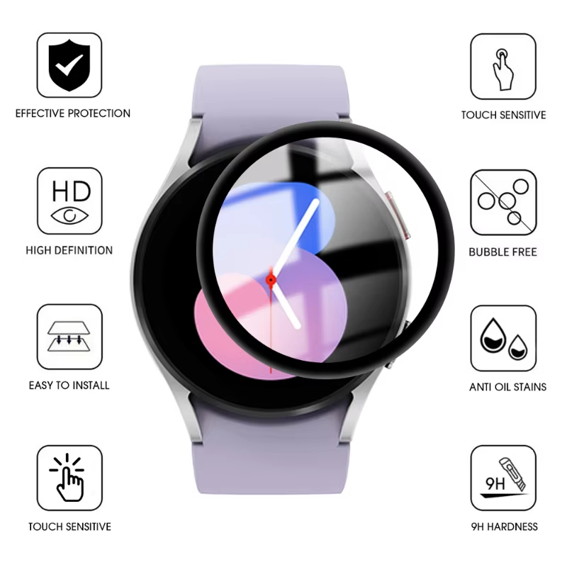 삼성 갤럭시 워치 보호 필름, 갤럭시 5 4 커버, 커 - Accessories For Galaxy Watch 5 리뷰 및 가격