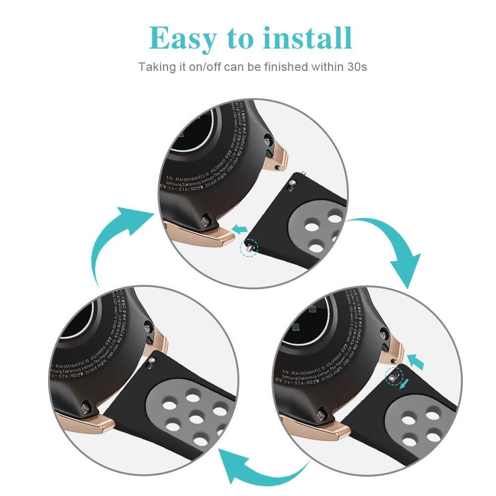 삼성 갤럭시 기어 S3 프론티어/클래식 시계 3용 시계 - Xiaomi Smartwatch S3 Accessories 리뷰 및 가격