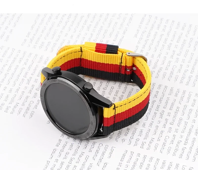 삼성 갤럭시 시계 6 4 5 프로 용 20mm 22mm - Nylon Nato Strap 리뷰 및 가격