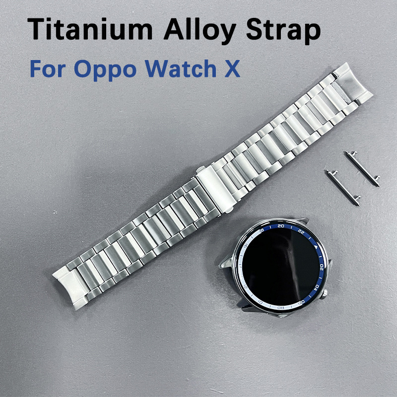 OPPO Watch X X2용 틈이 없는 티타늄 합금  - Smartwatch X2 리뷰 및 가격