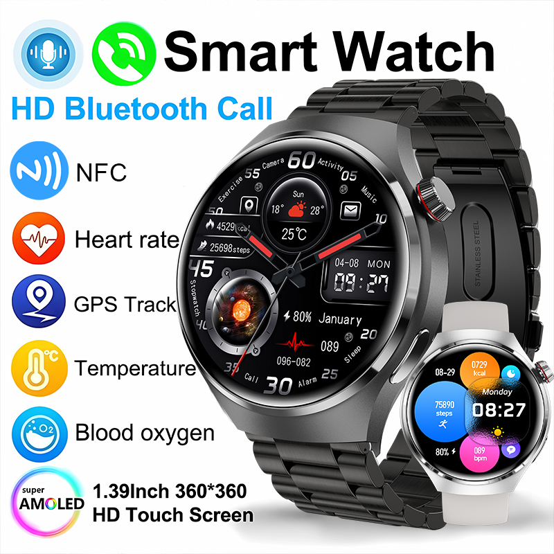 2026 새로운 스마트 시계 심박수 건강 모니터 블루투 - Smartwatch Faces 리뷰 및 가격