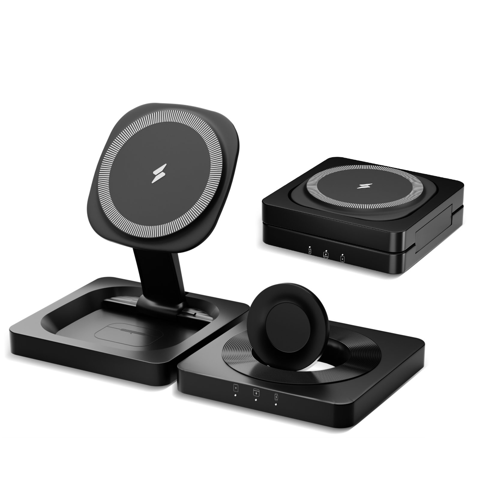 3 in 1 15W 무선 충전기 마그네틱 접이식 휴대폰 - Smartwatch X 리뷰 및 가격