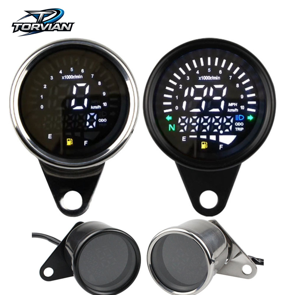 Torvian 범용 오토바이 디지털 속도계 타코미터 주 - Smartwatch Universal 리뷰 및 가격